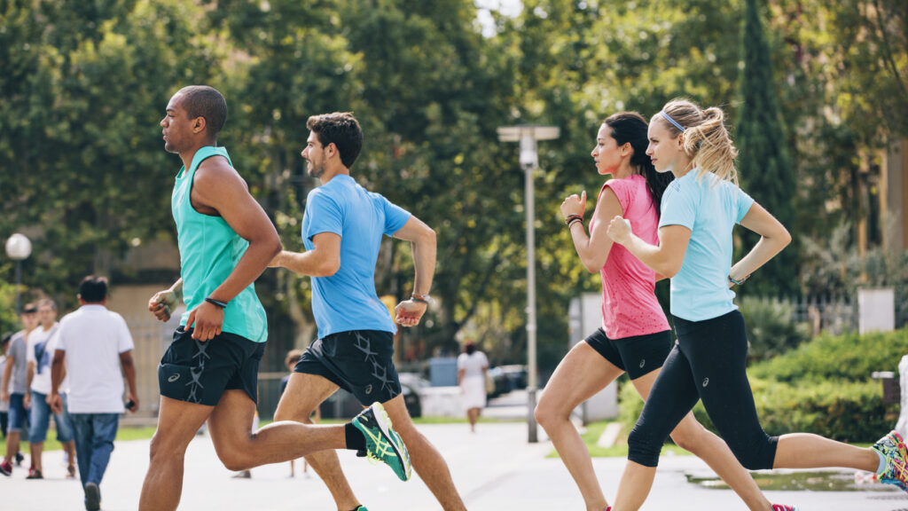 Running en grupo