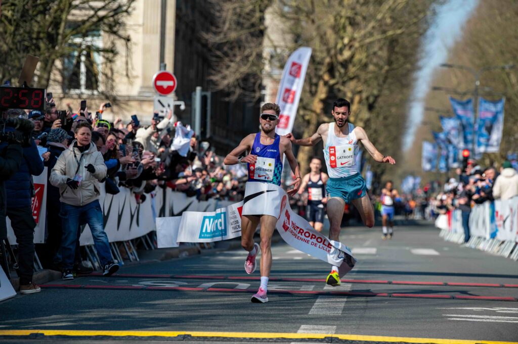 Jimmy Gressier Récord de Europa 5 km Lille