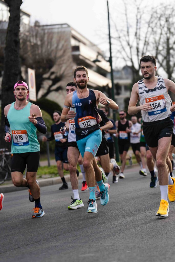 Alexis Auchère en la Media Maratón de París