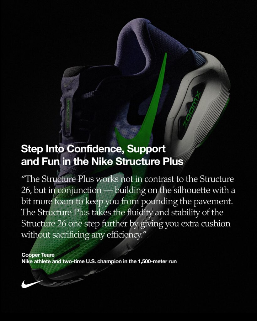 Nike Structure Plus verde