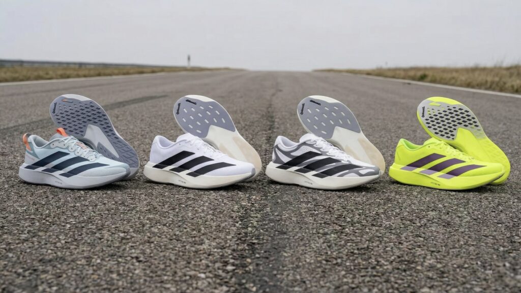 4 variantes de la adidas Adizero Evo SL