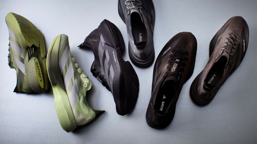 Collaboration adidas X Satisfy Running