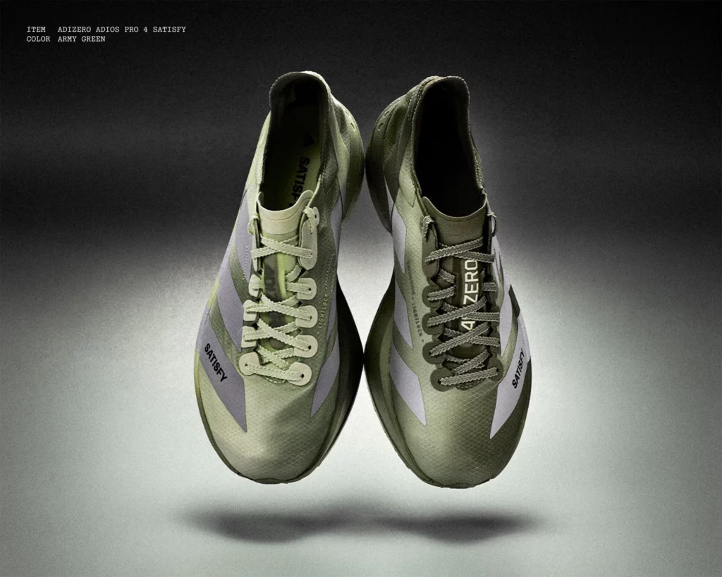 Adios Pro 4 Satisfy Army green